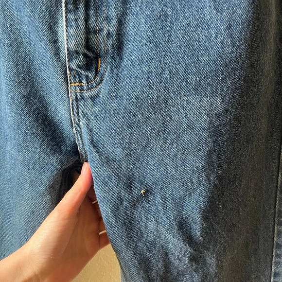 Carhartt vintage 32x31 baggy jeans 90s retro straight loose relaxed raw work - Picture 6 of 12